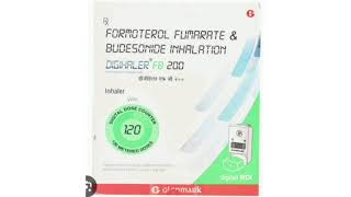 DIGIHALER FB 200 INHALATION FORMOTEROL FUMARATE amp BUDESONIDE INHALATION [upl. by Niwrek]