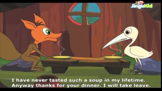 The Fox And The Crane Classic Short Stories for Kids [upl. by Celestyna]