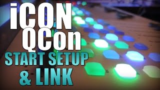 iCon QCon Pro  QCon Ex start setup amp link [upl. by Nauqed913]