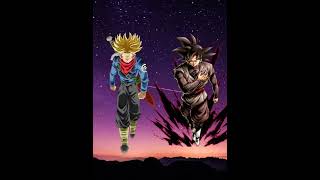 Trunks vs Goku black [upl. by Penney783]