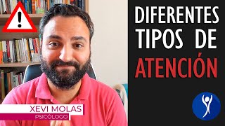 Los Diferentes TIPOS DE ATENCIÓN y sus características [upl. by Onaireves]