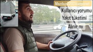 MAZDA E2200 KAMYONET İLE DENEYİMLERİMİZİ AKTARIYORUZ [upl. by Tenaej]