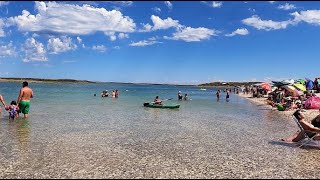 【4K】A esta playa bien la llaman quotEL CARIBE DE LA PATAGONIAquot WALKING 2022 Punta Perdices ARGENTINA [upl. by Ekul]