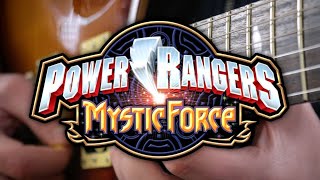 Power Rangers Mystic Force Theme on Guitar [upl. by Ulda248]