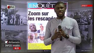 Yenekay yi ak Cheikh DIOP  Infos matin du 19 novembre 2024 [upl. by Tandi]