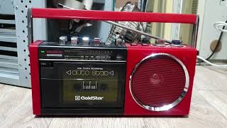 GOLDSTAR RETRO CASSETTE TAPE PLAYER  이지연  그이유가내겐아픔이었네 [upl. by Berky]