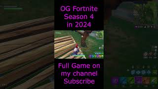 OG Fortnite Season 4 in 2024 ogfortnite shorts fortniteclips [upl. by Tenney]