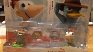 Disney Infinity Phineas amp Ferb Toy Box Pack Unboxing [upl. by Boles]