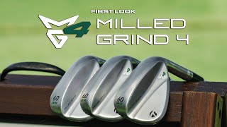 Testing The BRAND NEW Milled Grind 4 Wedge  TaylorMade Golf [upl. by Ityak]