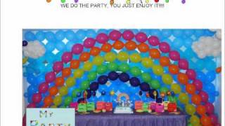 balloon decorations MY PARTY Tampa decoraciones Tampa [upl. by Eibbed]