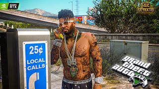 GRAND THEFT AUTO 5  NEXT GENERATION ULTRA REALISTIC GRAPHICS MOD  WALKTHROUGH PART 38 4K HDR [upl. by Allekim]