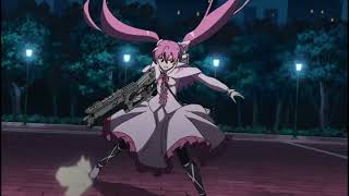 Sheele and Mine Fight Scene  AKAME GA KILL [upl. by Arocal879]