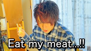 When A Japanese Student Offers Meat In Engrishu [upl. by Fidelas]