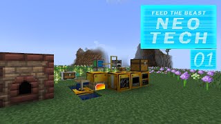 FTB NeoTech Guide Episode 1 New and Old [upl. by Libys]