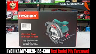 Pilarka Ręczna HYCHIKA M1YDU291851300 Test Taniej Piły Tarczowej z Amazon [upl. by Adleremse866]