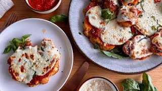 Crispy Cauliflower Parmesan Recipe [upl. by Stafani]