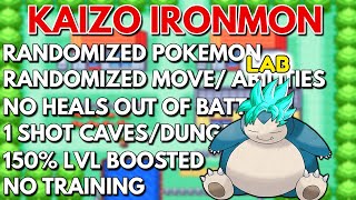 MONDAY RUNDAY THE HARDEST POKEMON CHALLENGE KAIZO IRONMON FIRERED [upl. by Ahsinid]