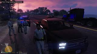 FHP K9 Officer Down  GTA RP  LSPDFR [upl. by Accebor]