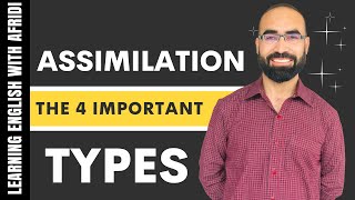 The 4 Types of Assimilation in phonetics  Linguistics guide [upl. by Aramo]