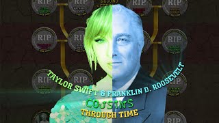 Taylor Swift amp Franklin D Roosevelt Cousins Through Time Family Tree Connection [upl. by Holmann]