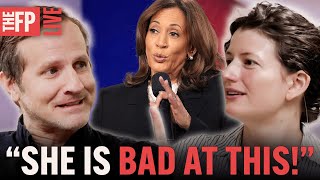 Kamala Bungles CNN’s Softball Questions with Nellie Bowles  FP LIVE [upl. by Atinna]