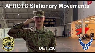 AFROTC Stationary Movements ft Det220 GMC [upl. by Sedgewinn]