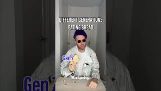 Different Generations Eating Bread bread generations [upl. by Colby89]