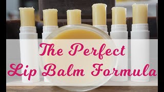 The Perfect Lip Balm Formula Every Time  Chap Stick Type [upl. by Itnuahsa]