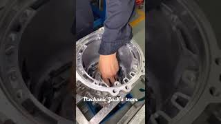 Mechanic Jack Assembly of Toyota Crown 6AT Aisin gearbox [upl. by Eelhsa]