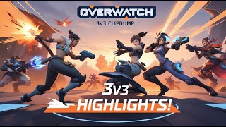 Clutch or Bust Overwatch 3v3 Madness 🏆 [upl. by Darin]