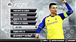 FIFA 2025 PPSSPP Android Offline 4K Camera PS5 EA FC 25 PPSSPP HD Graphics Updated Transfer 202425 [upl. by Ahtenak]