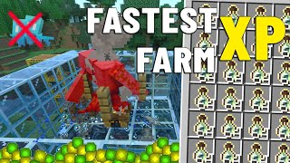 EASIEST XP FARM in Minecraft Bedrock 121 NEW Tutorial Without Allay [upl. by Socher]