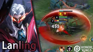 HOK（Prince of Lanling ）Lanlings most annoying gameplay｜A jogabilidade mais irritante de Lanling [upl. by Anin]