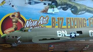 Lindberg B17 model kit build Part 3 [upl. by Edy168]