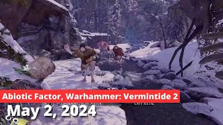 SKREEEE SKREEE ← Chat part 2 Abiotic Factor Warhammer Vermintide 2 [upl. by Hsetirp560]