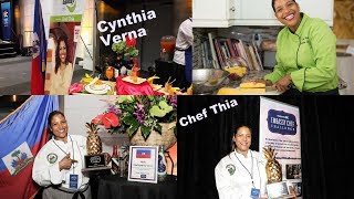 Haïti  Culture  Cheffe Thia Grande gagnante du «Embassy Chef Challenge 2017» [upl. by Ytirev]