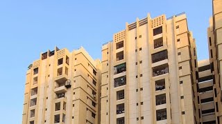 Saima Jinnah avenue Malir cantt Karachi 2 bed dd appartement for Sale [upl. by Menedez939]