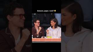 Zendaya amp Tom Holland SINGING amp Being Cuties At Tennis Goes Viral 😭 [upl. by Pallua532]