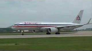 Boeing 757 American Airlines Takeoff [upl. by Andromeda644]