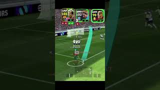 De Bruyne vs Gaizka Mendieta vs JWard Prowse  Free kick Challenge efootball2024 pes viral [upl. by Alvita]