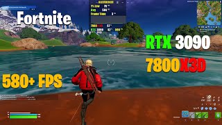 7800X3D amp RTX 3090  Fortnite Performance Mode  Chapter 5 [upl. by Enuahs]