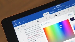 Microsoft Office For iPad HandsOn [upl. by Lamori207]