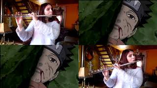 A Friends Reminiscence Young Obito  Naruto Flute Cover [upl. by Enyluqcaj]