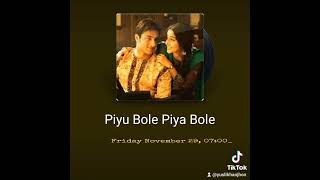 Piyu Bole Piya Bole Cover by Yuslikhan And KhusbuKaur [upl. by Rediah]