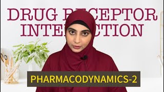 PHARMACODYNAMICS2  General Pharmacology for MBBS BDS DPHARMA NURSING AHS  RECEPTORS graphs [upl. by Foskett]