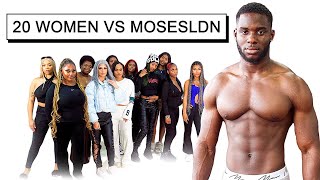 20 WOMEN VS 1 YOUTUBER  MOSESLDN [upl. by Mallory]