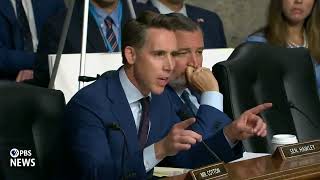 WATCH Sen Hawley questions acting Secret Service director on Trump rally shooting probe [upl. by Rickey]