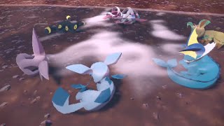 VAPOREON HOSTED AN WATER SLEEP PARTY vaporeon pokemon pokemonlegendsarceus eeveelution shorts [upl. by Er]