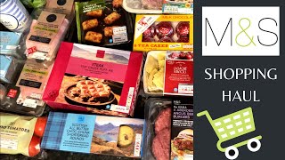 Marks amp Spencer Food  MampS Family Grocery Haul  Saturday 12th February [upl. by Dimphia]