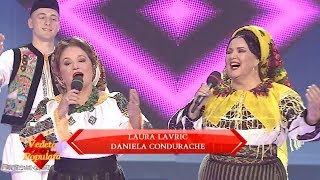 Laura Lavric şi Daniela Condurache în finala Vedeta Populară 2017 TVR1 [upl. by Nuhsed]